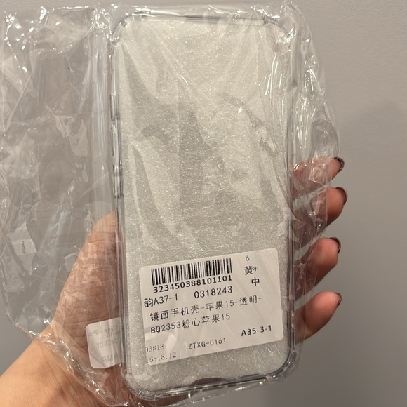 iPhone 15 miroir caser heart - Picture 2 of 3